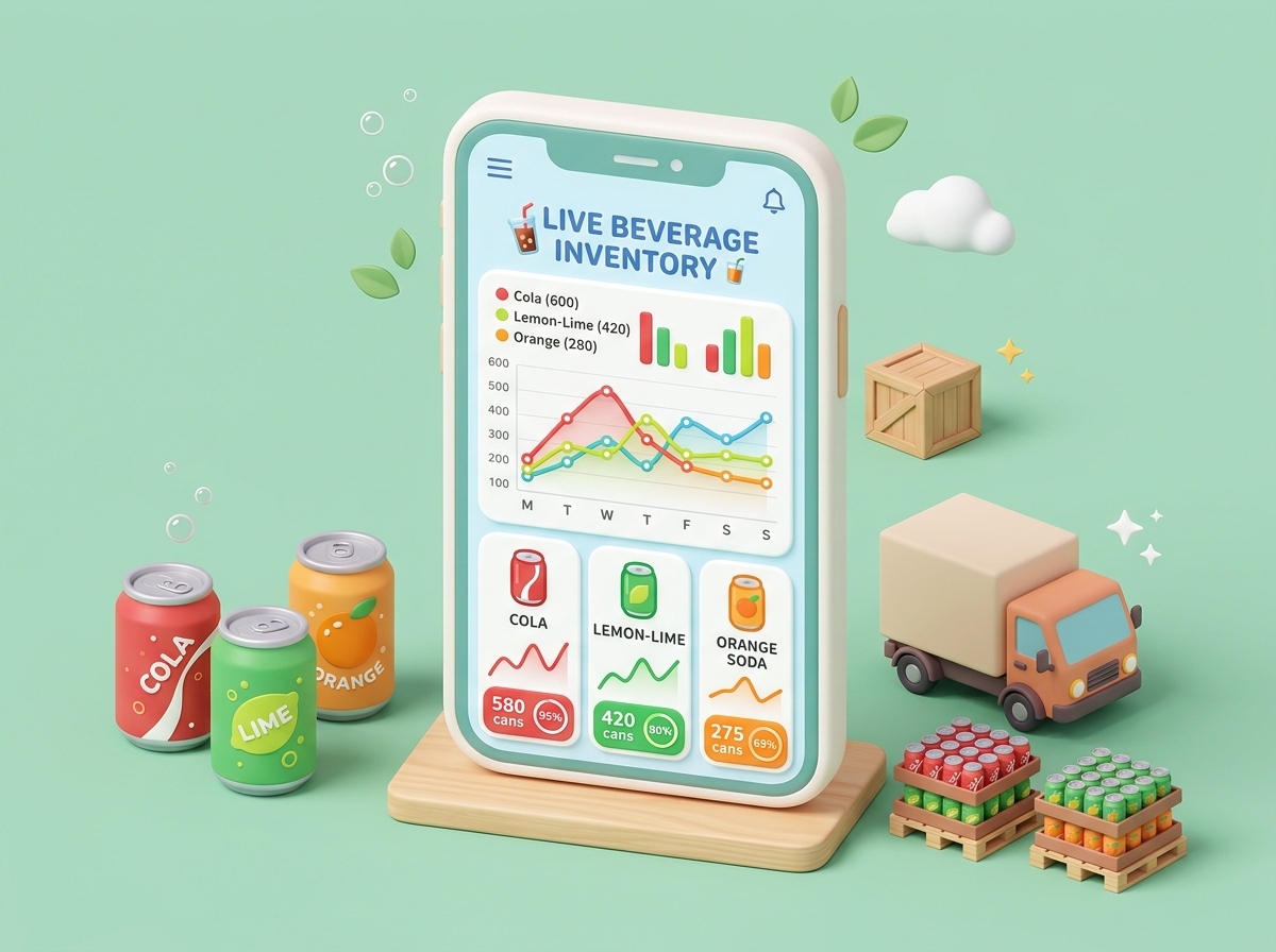 3D Live Stock Visibility