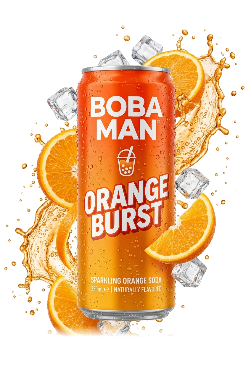 Boba Man Orange Burst